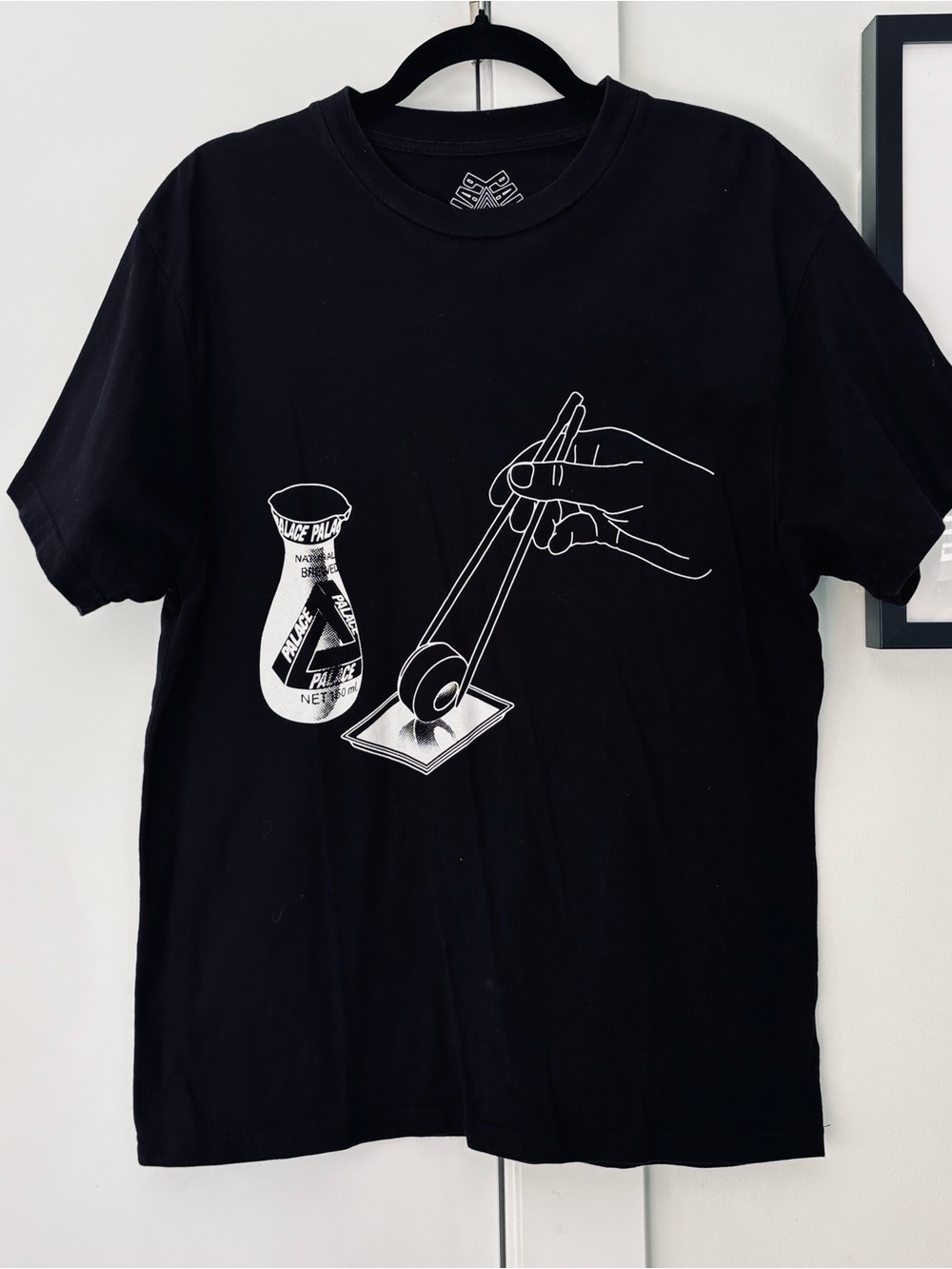 Palace Skateboards Black SS Robo Tshirt Sushi size Medium
